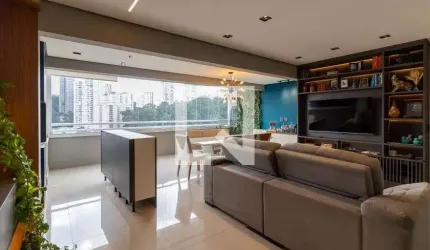 Apartamento para Aluguel - Panamby, 3 Quartos,  136 m² - São Paulo
