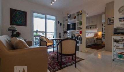 Kitnet / Stúdio para Aluguel - Brooklin, 1 Quarto,  54 m² - São Paulo