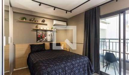Kitnet / Stúdio para Aluguel - Santa Cecília, 1 Quarto,  27 m² - São Paulo