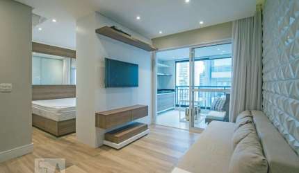 Apartamento para Aluguel - Brooklin, 1 Quarto,  45 m² - São Paulo