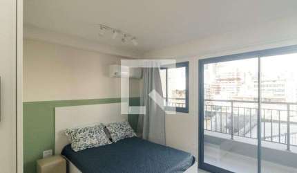 Kitnet / Stúdio para Aluguel - Santa Cecília, 1 Quarto,  27 m² - São Paulo