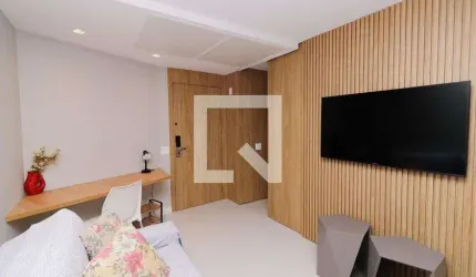 Apartamento para Aluguel - Barra da Tijuca - Marapendi, 1 Quarto,  53 m² - Rio de Janeiro