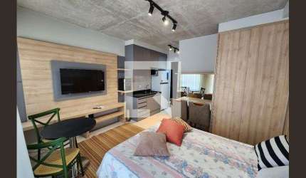 Kitnet / Stúdio para Aluguel - Moema, 1 Quarto,  24 m² - São Paulo