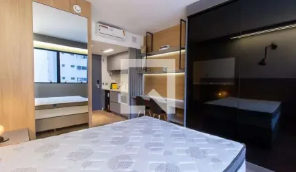 Kitnet / Stúdio para Aluguel - Água Verde, 1 Quarto,  24 m² - Curitiba