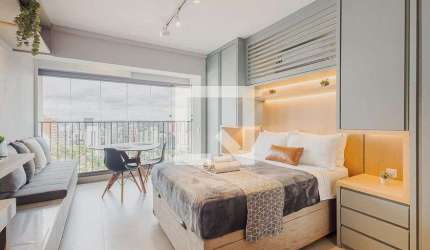 Kitnet / Stúdio para Aluguel - Pinheiros, 1 Quarto,  27 m² - São Paulo