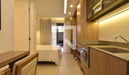 Kitnet / Stúdio para Aluguel - Santa Cecília, 1 Quarto,  27 m² - São Paulo