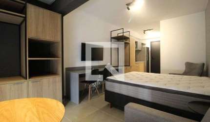 Kitnet / Stúdio para Aluguel - Moema, 1 Quarto,  27 m² - São Paulo