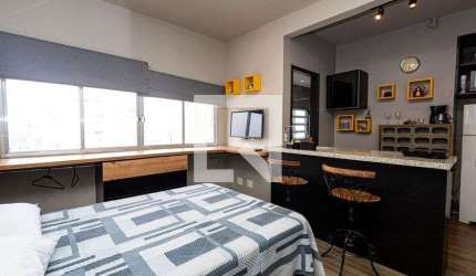 Kitnet / Stúdio para Aluguel - Consolação, 1 Quarto,  30 m² - São Paulo