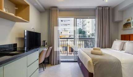 Kitnet / Stúdio para Aluguel - Bela Vista, 1 Quarto,  24 m² - São Paulo
