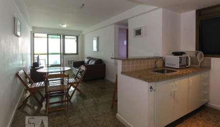 Kitnet / Stúdio para Aluguel - Jardim Oceânico, 1 Quarto,  43 m² - Rio de Janeiro