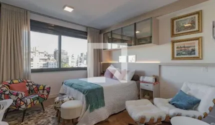 Kitnet / Stúdio para Aluguel - Mont&apos;Serrat, 1 Quarto,  28 m² - Porto Alegre