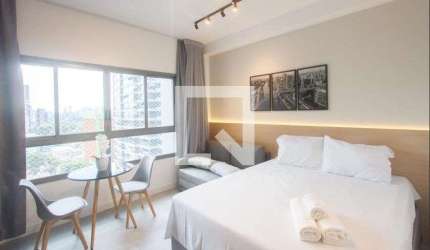 Kitnet / Stúdio para Aluguel - Brooklin, 1 Quarto,  28 m² - São Paulo