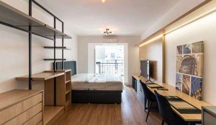 Kitnet / Stúdio para Aluguel - Santa Cecília, 1 Quarto,  32 m² - São Paulo