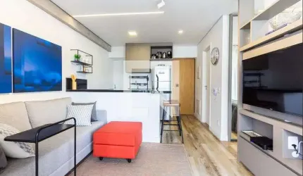 Kitnet / Stúdio para Aluguel - Vila Olímpia, 1 Quarto,  50 m² - São Paulo