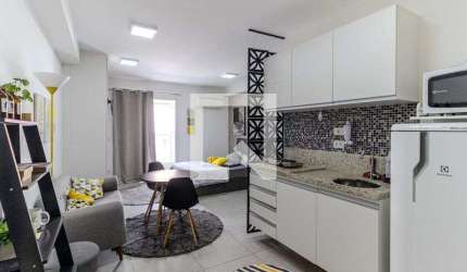 Kitnet / Stúdio para Aluguel - Santa Cecília, 1 Quarto,  36 m² - São Paulo