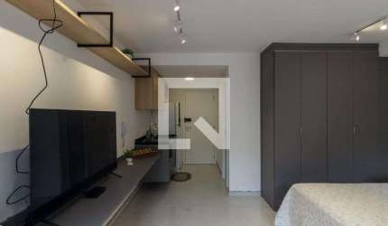 Kitnet / Stúdio para Aluguel - Santa Cecília, 1 Quarto,  27 m² - São Paulo
