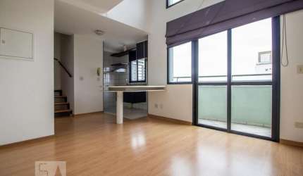 Cobertura para Aluguel - Pinheiros, 1 Quarto,  58 m² - São Paulo