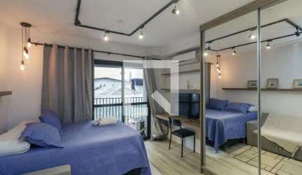 Kitnet / Stúdio para Aluguel - Santa Cecília, 1 Quarto,  25 m² - São Paulo