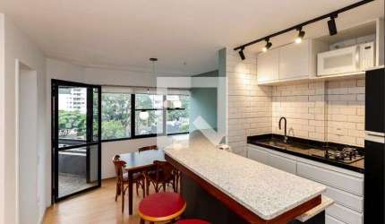 Apartamento para Aluguel - Brooklin, 1 Quarto,  60 m² - São Paulo