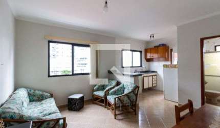 Apartamento para Aluguel - Vila Assunção, 1 Quarto,  45 m² - Praia Grande