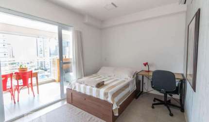 Kitnet / Stúdio para Aluguel - Pinheiros, 1 Quarto,  32 m² - São Paulo