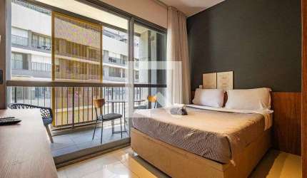Kitnet / Stúdio para Aluguel - Vila Madalena, 1 Quarto,  28 m² - São Paulo