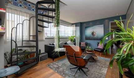 Cobertura para Aluguel - Saúde, 1 Quarto,  95 m² - São Paulo