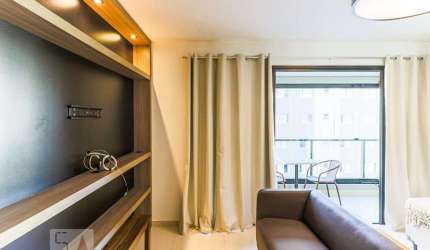 Kitnet / Stúdio para Aluguel - Brooklin, 1 Quarto,  37 m² - São Paulo