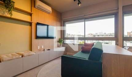 Apartamento para Aluguel - Menino Deus, 1 Quarto,  38 m² - Porto Alegre