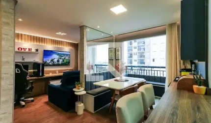 Apartamento para Aluguel - Portal do Morumbi, 1 Quarto,  50 m² - São Paulo
