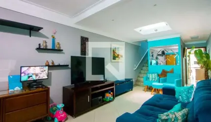 Casa para Aluguel - Vila Cecília Maria, 3 Quartos,  150 m² - Santo André