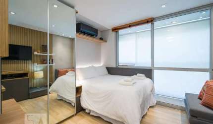 Kitnet / Stúdio para Aluguel - Consolação, 1 Quarto,  22 m² - São Paulo
