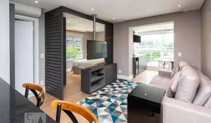 Apartamento para Aluguel - Pinheiros, 1 Quarto,  45 m² - São Paulo