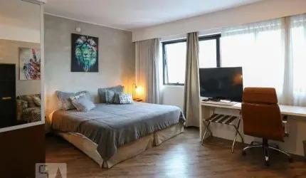 Apartamento para Aluguel - Moema, 1 Quarto,  30 m² - São Paulo