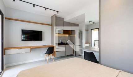 Kitnet / Stúdio para Aluguel - Chácara Santo Antonio, 1 Quarto,  27 m² - São Paulo