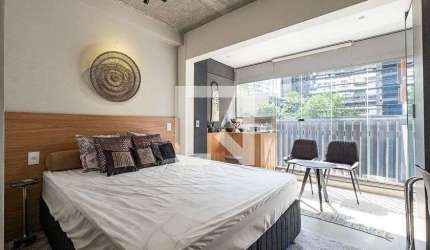 Kitnet / Stúdio para Aluguel - Jardim Paulista, 1 Quarto,  24 m² - São Paulo