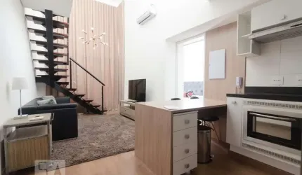Cobertura para Aluguel - Cambuí, 1 Quarto,  69 m² - Campinas