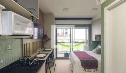 Kitnet / Stúdio para Aluguel - Higienópolis, 1 Quarto,  24 m² - São Paulo