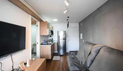Apartamento para Aluguel - Real Parque, 1 Quarto,  35 m² - São Paulo