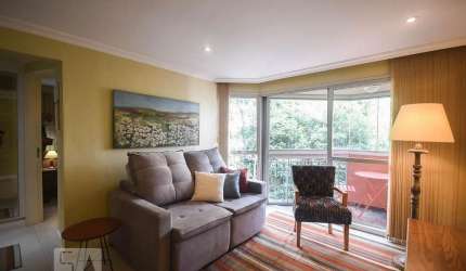 Apartamento para Aluguel - Real Parque, 1 Quarto,  45 m² - São Paulo