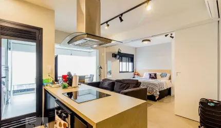 Kitnet / Stúdio para Aluguel - Vila Olímpia, 1 Quarto,  53 m² - São Paulo