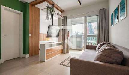 Kitnet / Stúdio para Aluguel - Vila Madalena, 1 Quarto,  30 m² - São Paulo