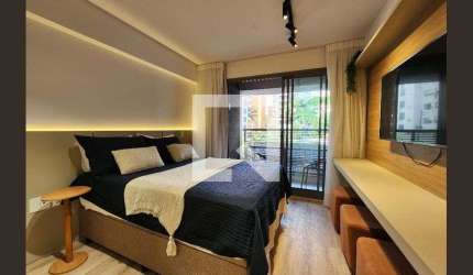Kitnet / Stúdio para Aluguel - Itaim Bibi, 1 Quarto,  22 m² - São Paulo