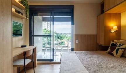 Kitnet / Stúdio para Aluguel - Pinheiros, 1 Quarto,  27 m² - São Paulo