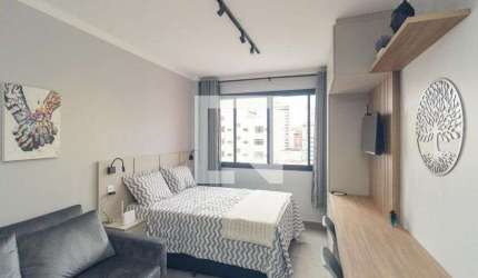 Kitnet / Stúdio para Aluguel - Santa Cecília, 1 Quarto,  21 m² - São Paulo