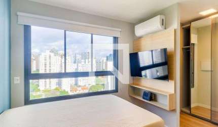 Kitnet / Stúdio para Aluguel - Campo Belo, 1 Quarto,  19 m² - São Paulo