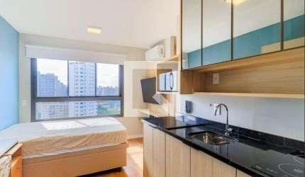 Kitnet / Stúdio para Aluguel - Campo Belo, 1 Quarto,  19 m² - São Paulo