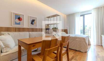 Kitnet / Stúdio para Aluguel - Higienópolis, 1 Quarto,  34 m² - São Paulo