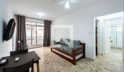 Apartamento para Aluguel - Gonzaga , 1 Quarto,  60 m² - Santos