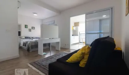 Kitnet / Stúdio para Aluguel - Brooklin, 1 Quarto,  34 m² - São Paulo